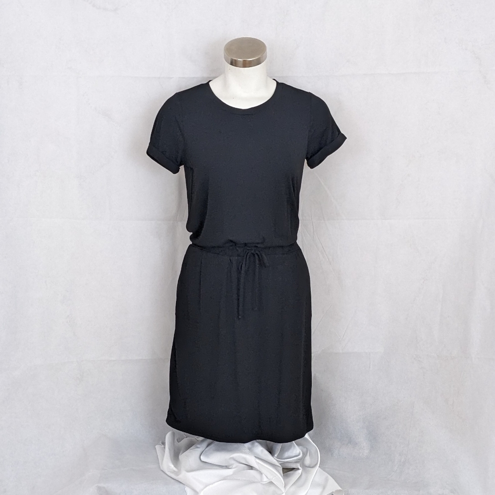 NWT Classic Black T-shirt Dress, S